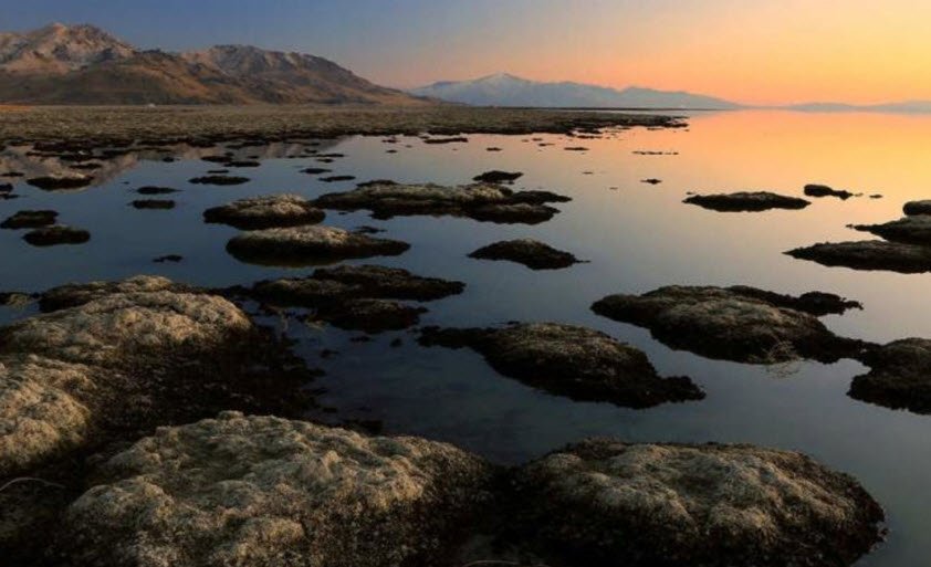Great Salt Lake State Park, Utah, USA